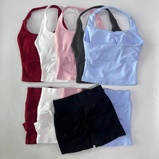 Conjunto Deportivo Seamless 2 Piezas para Mujer