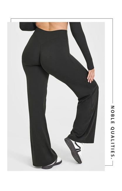 Pantalones de Yoga de Pierna Recta Suavidad extrema · Libertad de movimiento