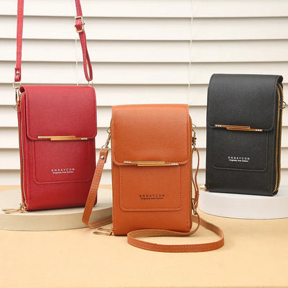 Bolso Bandolera Táctil para Móvil y Tarjetas