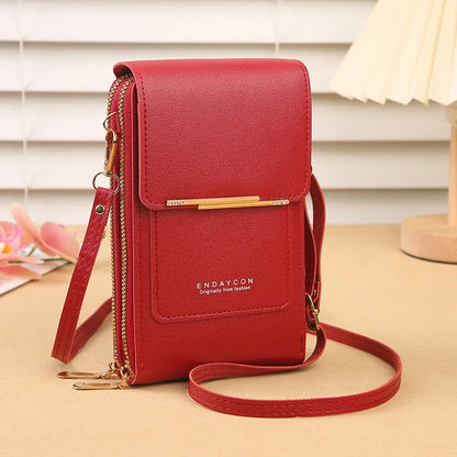 Bolso Bandolera Táctil para Móvil y Tarjetas