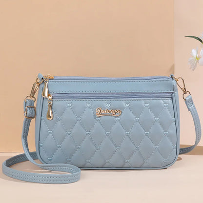 Bolso Bandolera de Piel PU con Bordado