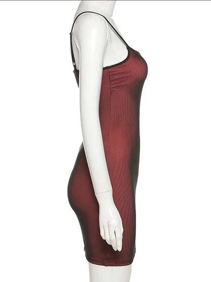 Vestido Bandage de Doble Capa con Abertura