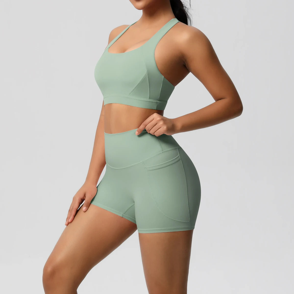 Conjunto Fitness Push Up para Mujer 2 Piezas