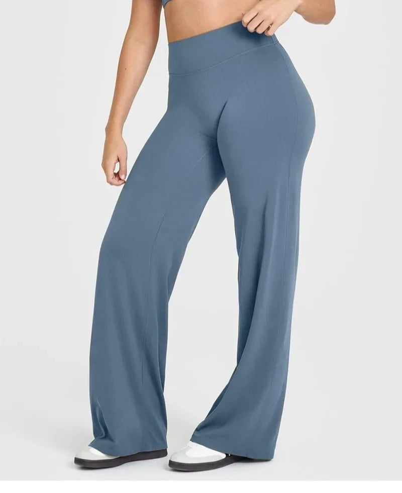 Pantalones de Yoga de Pierna Recta Suavidad extrema · Libertad de movimiento