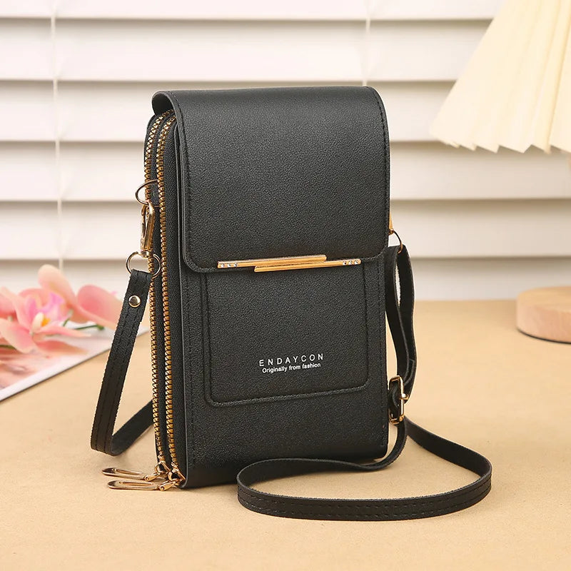 Bolso Bandolera Táctil para Móvil y Tarjetas