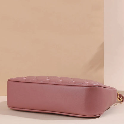 Bolso Bandolera de Piel PU con Bordado