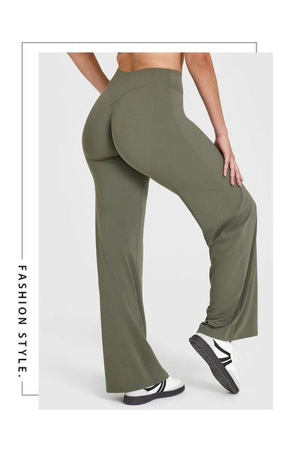 Pantalones de Yoga de Pierna Recta Suavidad extrema · Libertad de movimiento