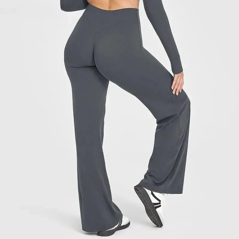 Pantalones de Yoga de Pierna Recta Suavidad extrema · Libertad de movimiento