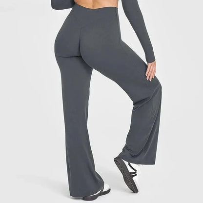 Pantalones de Yoga de Pierna Recta Suavidad extrema · Libertad de movimiento