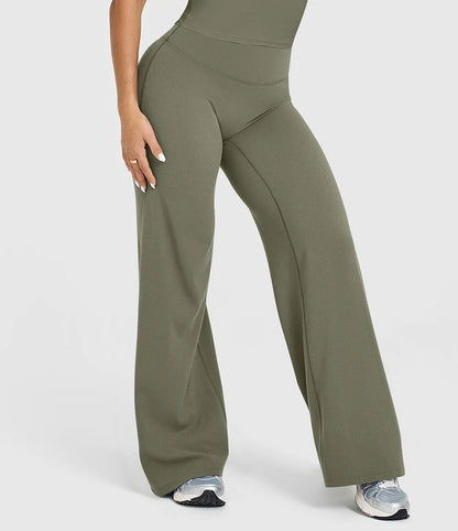 Pantalones de Yoga de Pierna Recta Suavidad extrema · Libertad de movimiento