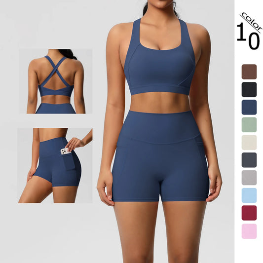 Conjunto Fitness Push Up para Mujer 2 Piezas