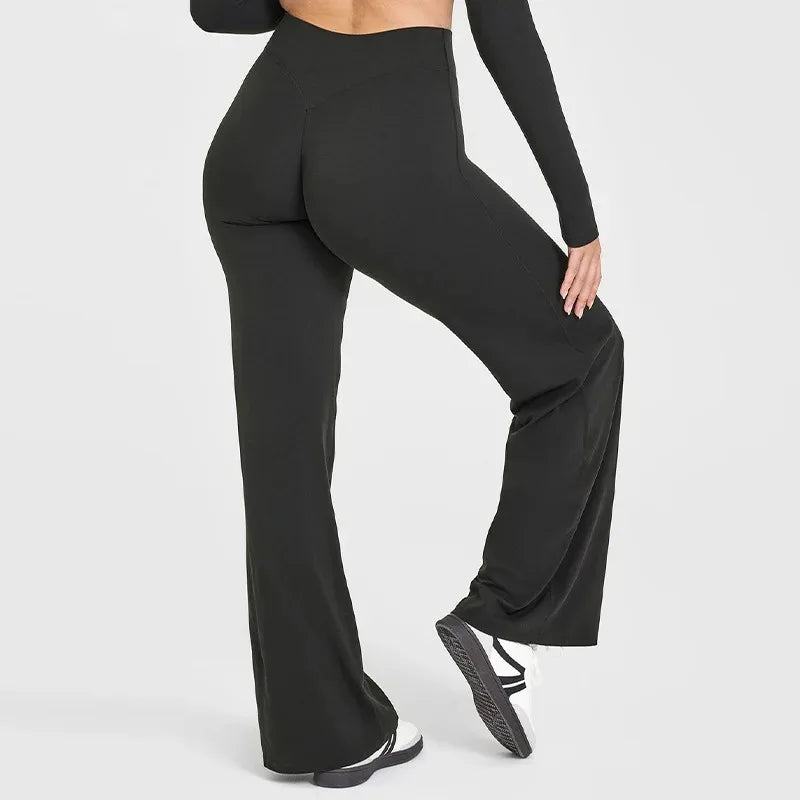 Pantalones de Yoga de Pierna Recta Suavidad extrema · Libertad de movimiento