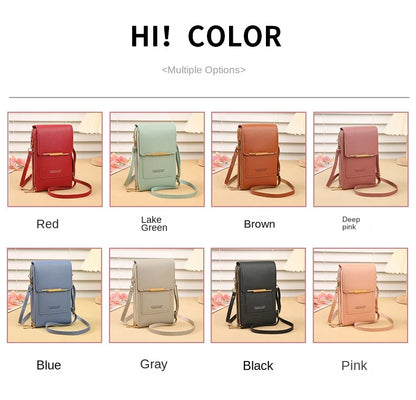Bolso Bandolera Táctil para Móvil y Tarjetas