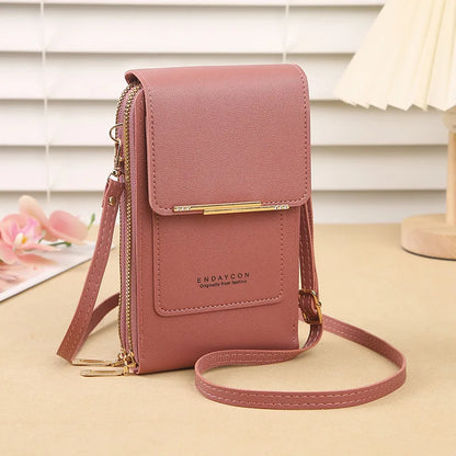 Bolso Bandolera Táctil para Móvil y Tarjetas