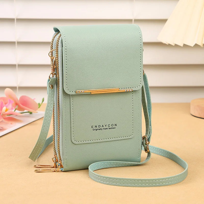 Bolso Bandolera Táctil para Móvil y Tarjetas