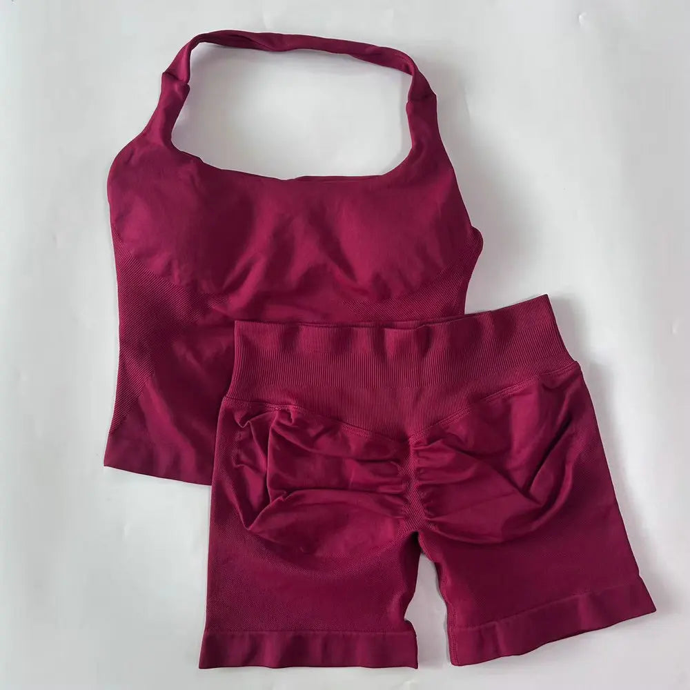 Conjunto Deportivo Seamless 2 Piezas para Mujer