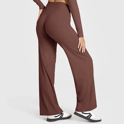 Pantalones de Yoga de Pierna Recta Suavidad extrema · Libertad de movimiento