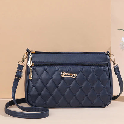 Bolso Bandolera de Piel PU con Bordado