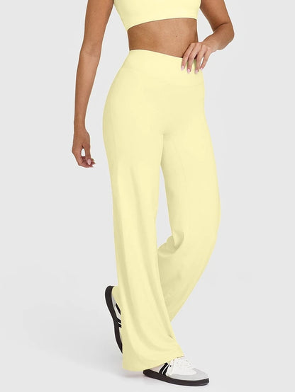 Pantalones de Yoga de Pierna Recta Suavidad extrema · Libertad de movimiento