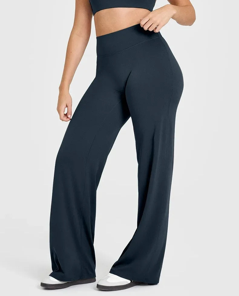 Pantalones de Yoga de Pierna Recta Suavidad extrema · Libertad de movimiento