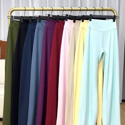 Pantalones de Yoga de Pierna Recta Suavidad extrema · Libertad de movimiento